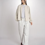gillet over MISTLE LIGHT GREY sofie d'hoore 