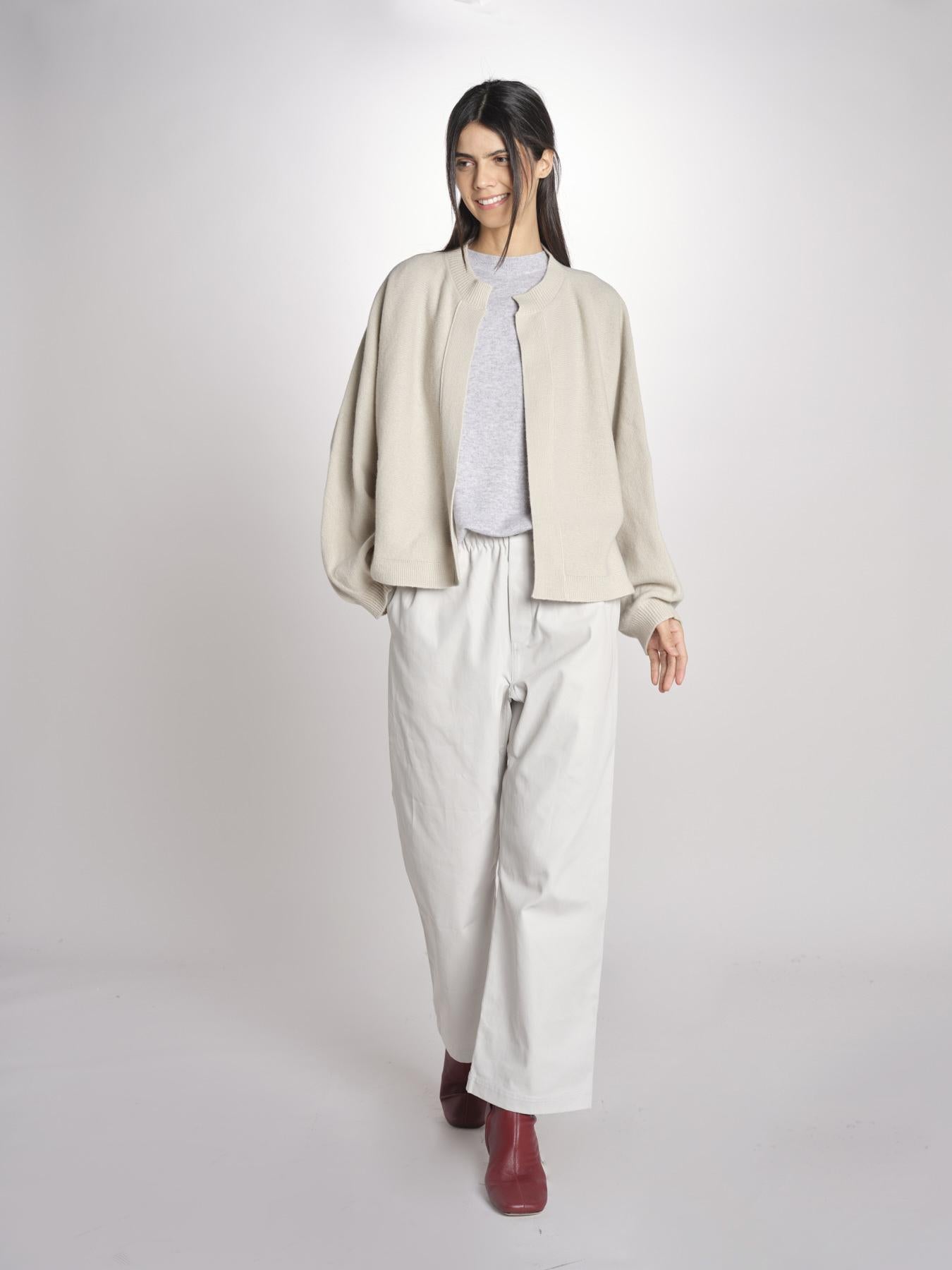gillet over MISTLE LIGHT GREY sofie d'hoore 