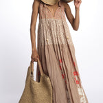 Abito s/m fiori piazzati Maxi Hippydress Sleeveless MHS TD1 CR1 yvonne s. 