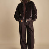 bomber in ecopelliccia BWSEWARDF5 BROWN bombers original 