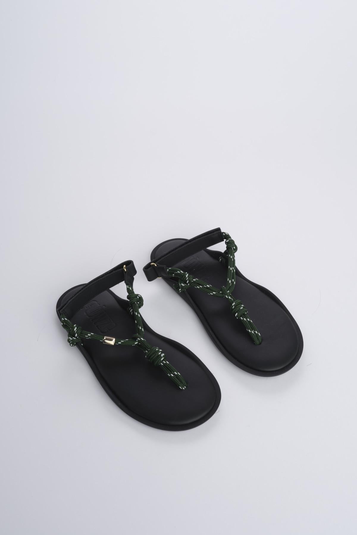 FLO' sandalo infradito FLÒ FOREST GREEN flòwze 