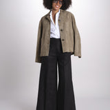 pantalone largo con nervature ORIANA 540 5033 quelledue 