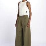 Pantalone pinces con elastico 7204 21618 750 pomandère 