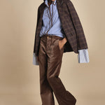 pantaloni 4 tasche in velluto liscio TWIGGY MJD211AAC1116 CHBRO jejia 
