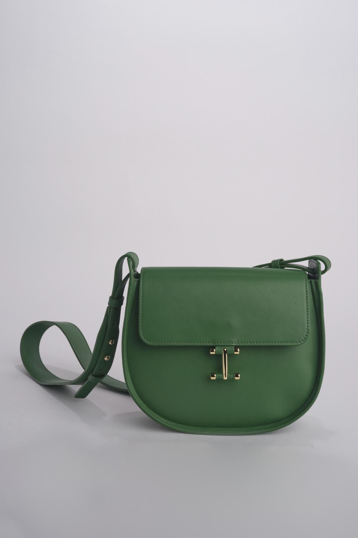 Borsa SENDA tracolla INTL036BCA031 GREEN ines de la fressange 