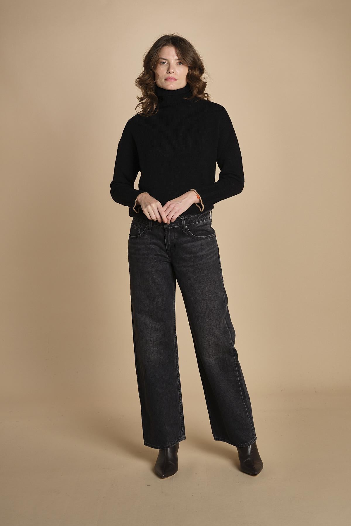 denima baggy vita bassa LOW LOOSE A5566 0027 levi's 