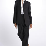 Blazer senza revere 142504 BLACK lvir 