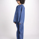 giacca camicia in denim BARNA LAPIS sofie d'hoore 