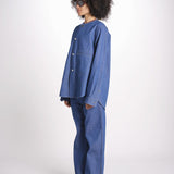giacca camicia in denim BARNA LAPIS sofie d'hoore 