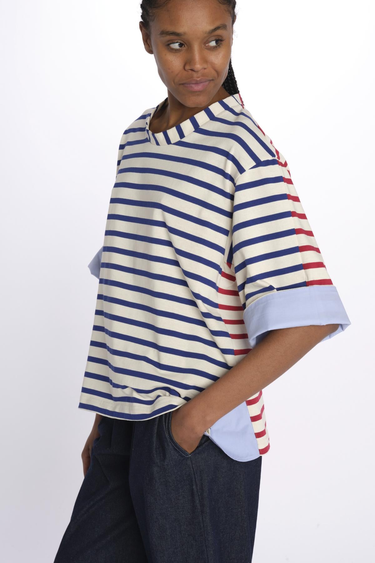 T-shirt righe JEJIA T-SHIRT REDROYAL jejia 