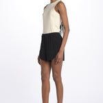 Shorts con coulisse 40810-412 NERO federica tosi 