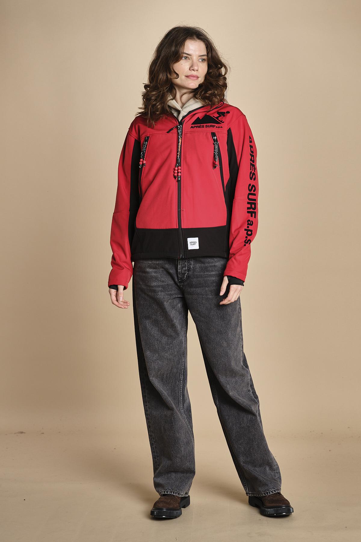 giacca sportiva INGEMAR ROSSO apres surf 