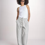 pantalone con bottone ATTIS SNW-1640 SPEARMINT studio nicholson 