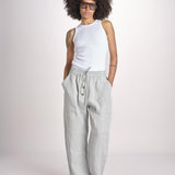 pantalone con bottone ATTIS SNW-1640 SPEARMINT studio nicholson 
