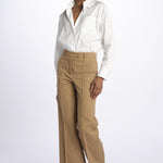 Pantalone OTTAVIA nervature lungo OTTAVIA 18 quelledue 