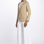 Giacca 1 bottone piquet 3368 BEIGE circolo 1901 