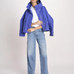 t-shirt over doppio colletto FAN T1817_PS26 010 WHITE bellerose 