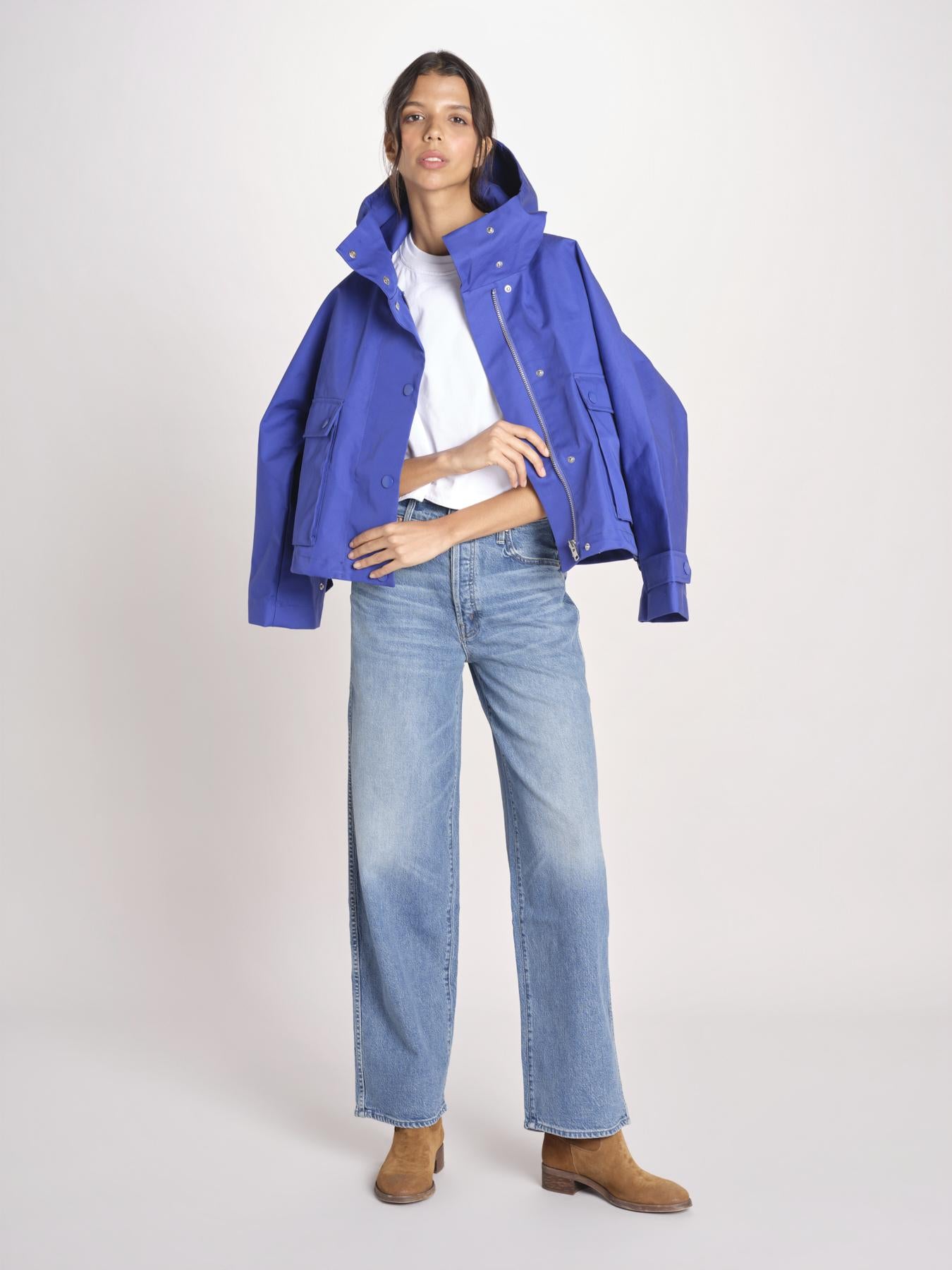 t-shirt over doppio colletto FAN T1817_PS26 010 WHITE bellerose 