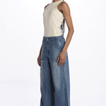 AMARI denim ricamati 080 BLUE sea ny 