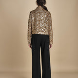 giacca corta in paillettes L0245265 M301 n21 