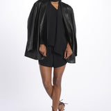 Shorts con coulisse 40810-412 NERO federica tosi 