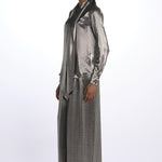 Camicia seta lurex E20FT12 SILVER martin grant 