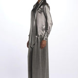 Camicia seta lurex E20FT12 SILVER martin grant 
