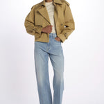Trench corto IO119118 BE455 ivy oak 