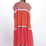 Abito m/c 3 colori Wind dress long WL INDIA RED yvonne s. 