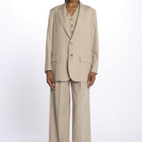 Blazer 2 bottoni linen 252-1401 6204 vis a vis 