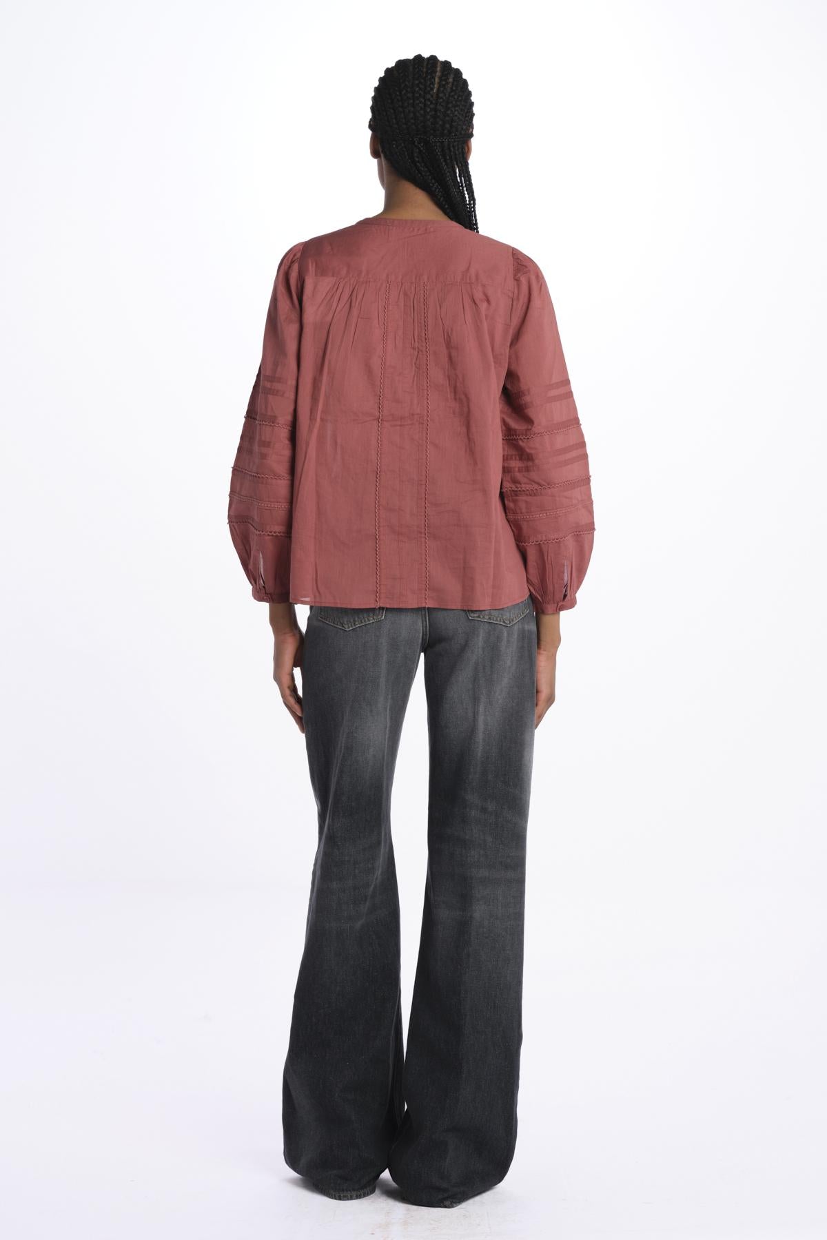 Camicia maniche lunghe YELLA BOISDEROSE ba&sh 