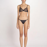 slip in satin CHARLOTTE L25101983 BLACK 900 love stories 