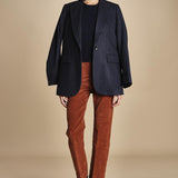 denim skinny cropped LINDY RUSSETED true avenue 