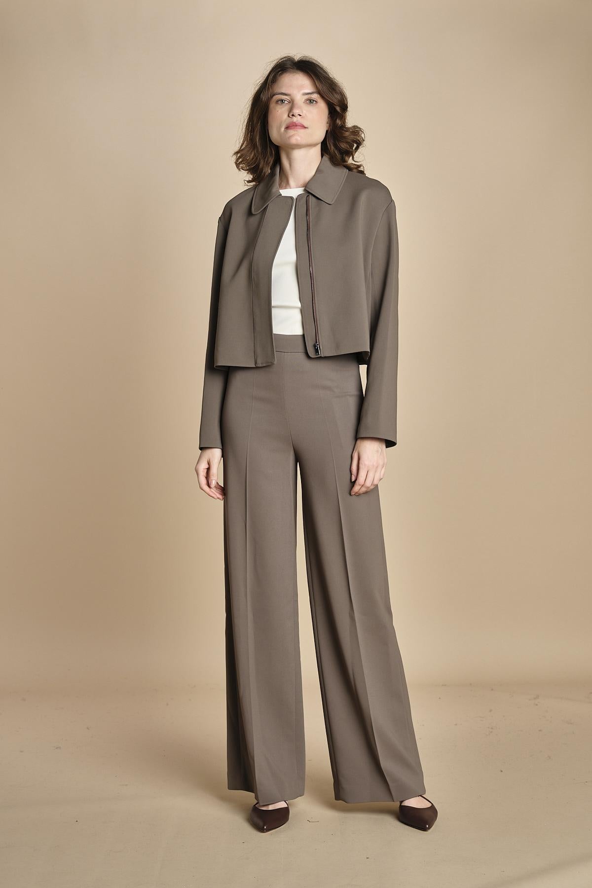 pantalone in cady ALANE JF009418 moro joseph 