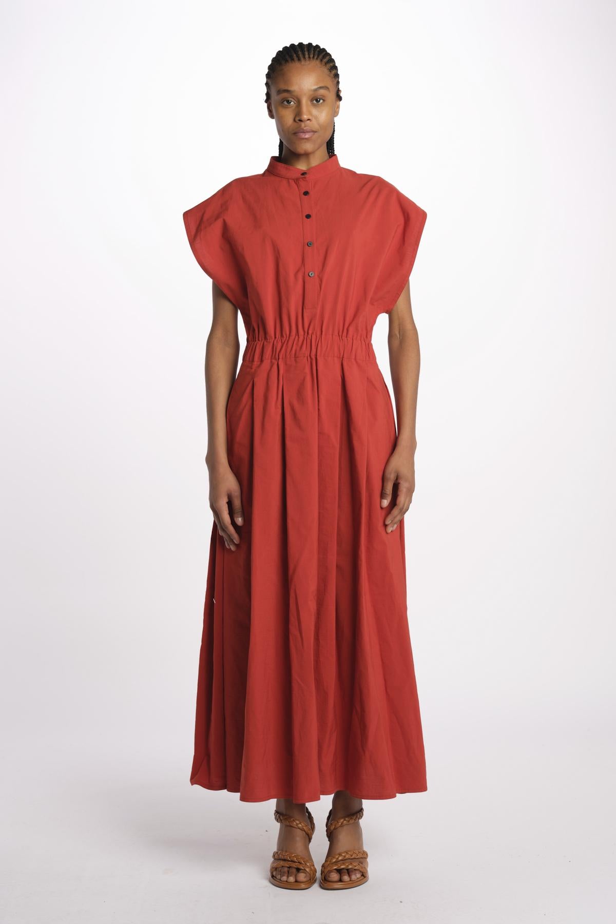 2125 chemisier di cotone 2125 TERRACOTTA dusan 