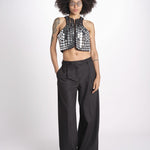 gilet con specchietti GITABIS CA034BGITABI-BLA BLACK laurence bras 