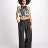 gilet con specchietti GITABIS CA034BGITABI-BLA BLACK laurence bras 