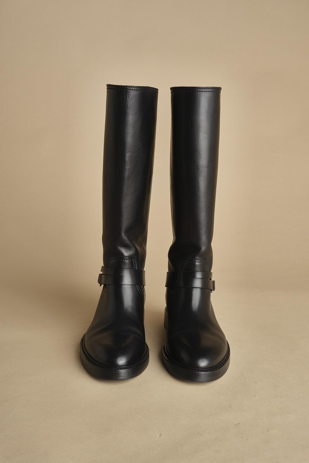 stivale. B11830ETRU-DG 01 NERO buttero 