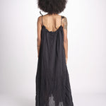 abito con arriccio PAOLABLATU NOIR laraethnics 