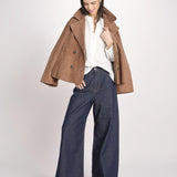 camicia con ricamo fiori DESTRO 2615111032600 001 BIANCO weekend maxmara 