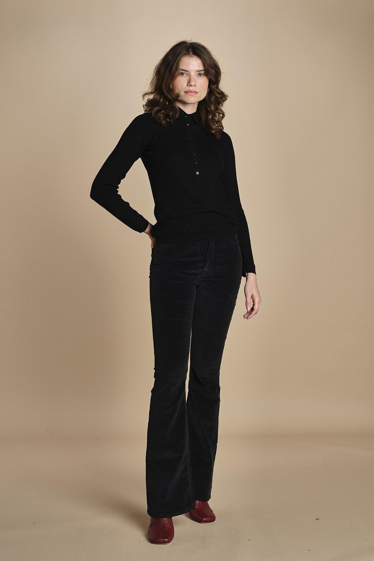 73% COTONE 25% TENCEL 2% ELASTAN MONICA XV01 099 NERO ps don't forget me 