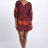 benaras soleil BE24877ATUNBURGUNDY