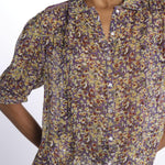 Camicia LARK fiorellini LARK VIOLET ba&sh 