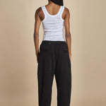 pantalone in felpa con pinces CURVED WIDE LEG 51321UFT MI401 phillip lim 