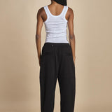 pantalone in felpa con pinces CURVED WIDE LEG 51321UFT MI401 phillip lim 
