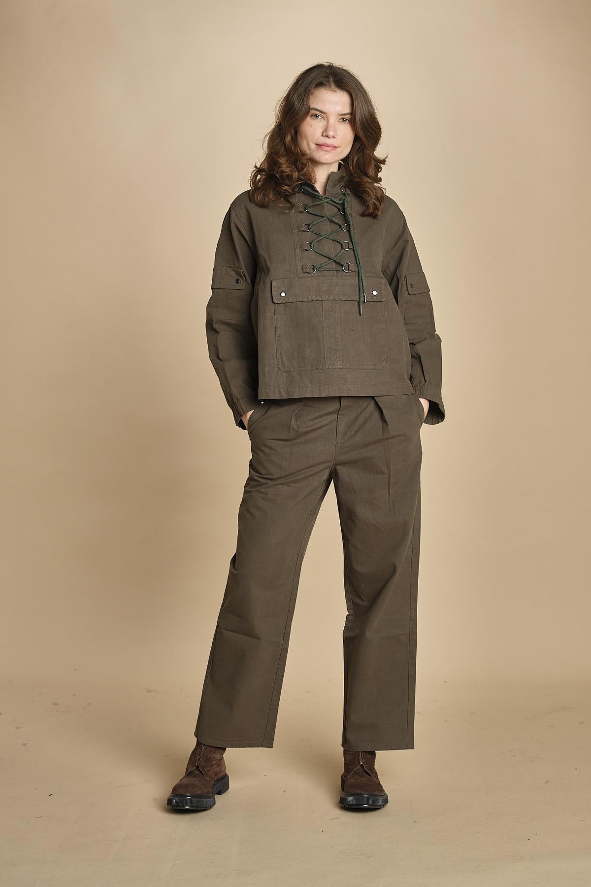 parka militare. J417966 DUSTY MOSS the GREAT 
