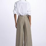 Pantalone ORIANA cropped nervature ORIANA540503 26 quelledue 