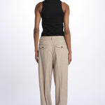 Pantalone CRISTAL pinces CRISTAL KHAKI true avenue 