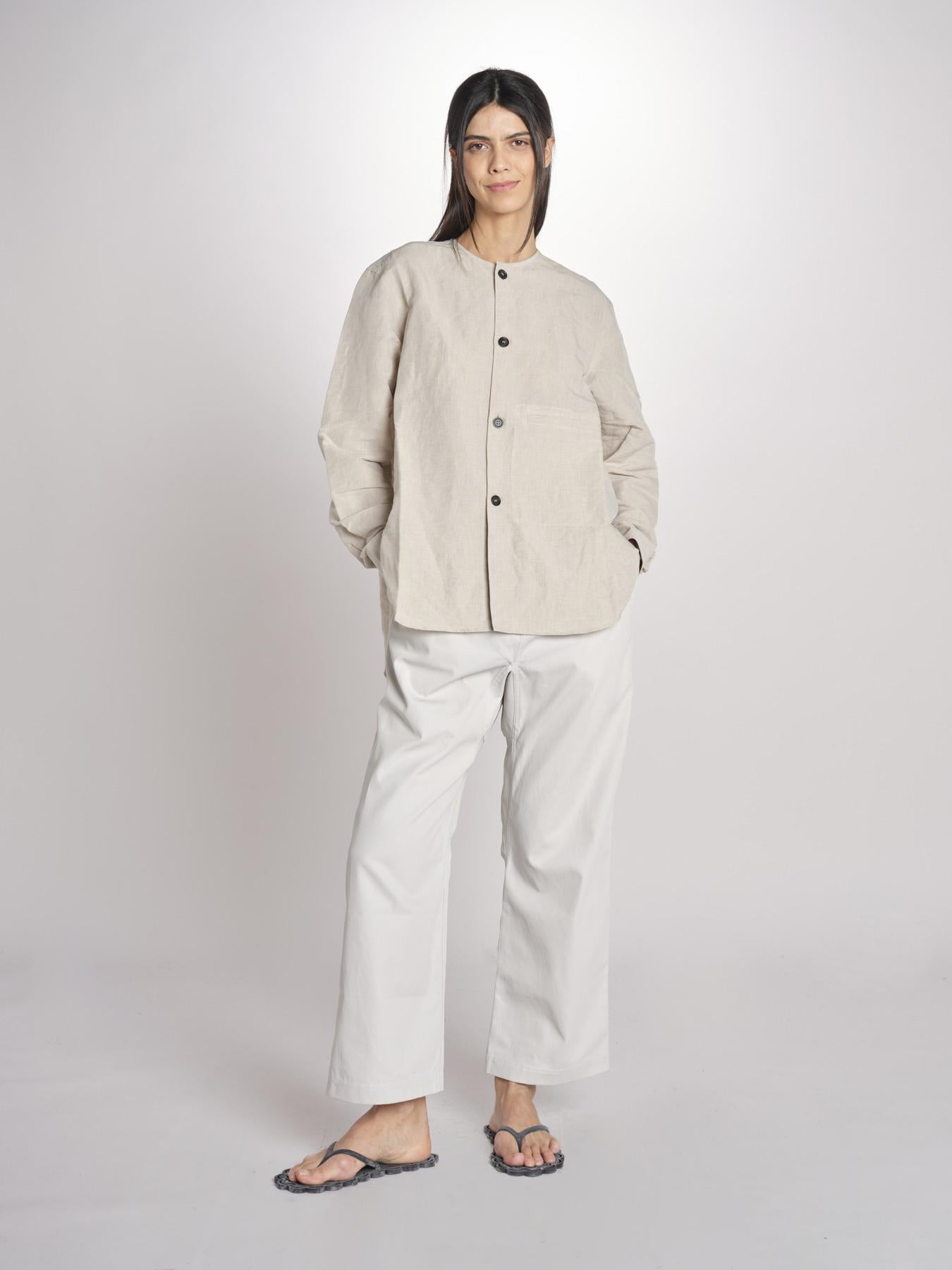 Giacca camicia in denim BARNA LION NATURAL sofie d'hoore 