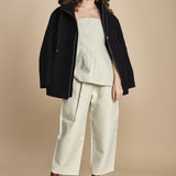 pantalone in cotone double FELLINI SNW SNW634 BIANCO studio nicholson 